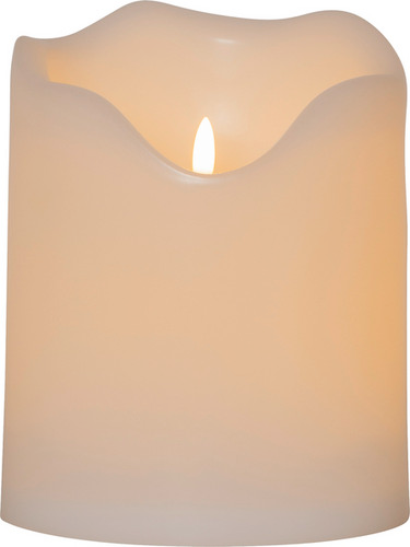 1St. STAR TRADING 064-43 064-43 LED Kerze Flamme Grand Weiss