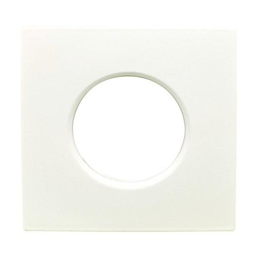 1St. NLEDEBSHVARBLFIXQALW Feststehende IP65 Aluminium Blende Weiß,