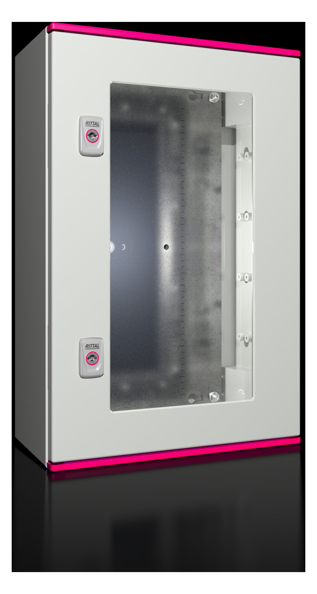 1St. Rittal AX 1449.000 Kunststoff-Schaltschränke AX mit Sichtsc AX1449000  BHT: 400x600x200 mm