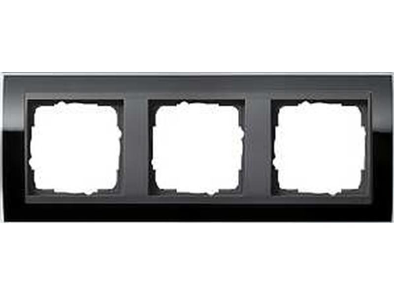 1St. Gira 0213738 Rahmen 3fach für Anthrazit Gira Event Klar Schwarz 1St. Gira 0213738 Rahmen 3fach für Anthrazit Gira Event Klar Schwarz