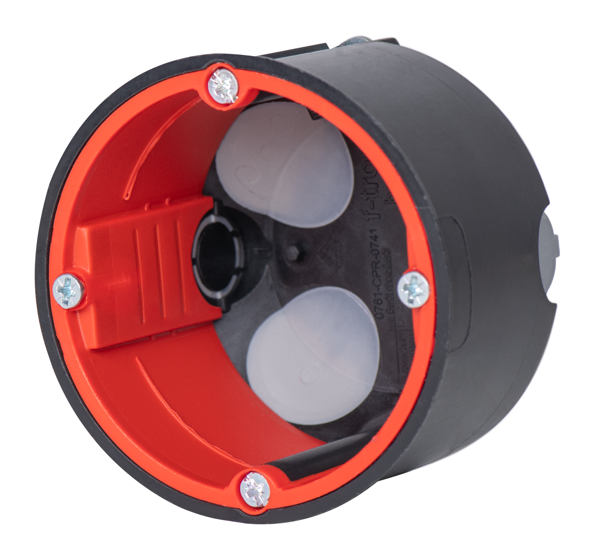 10St. F-Tronic BS2000 HW Gerätedose Ø 68mm, t=50mm, mit Rohreinführung 4x M20 7500045