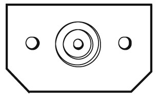 1St. ABN GAF4 Anschlußflansch GAF4 1St. ABN GAF4 Anschlußflansch GAF4