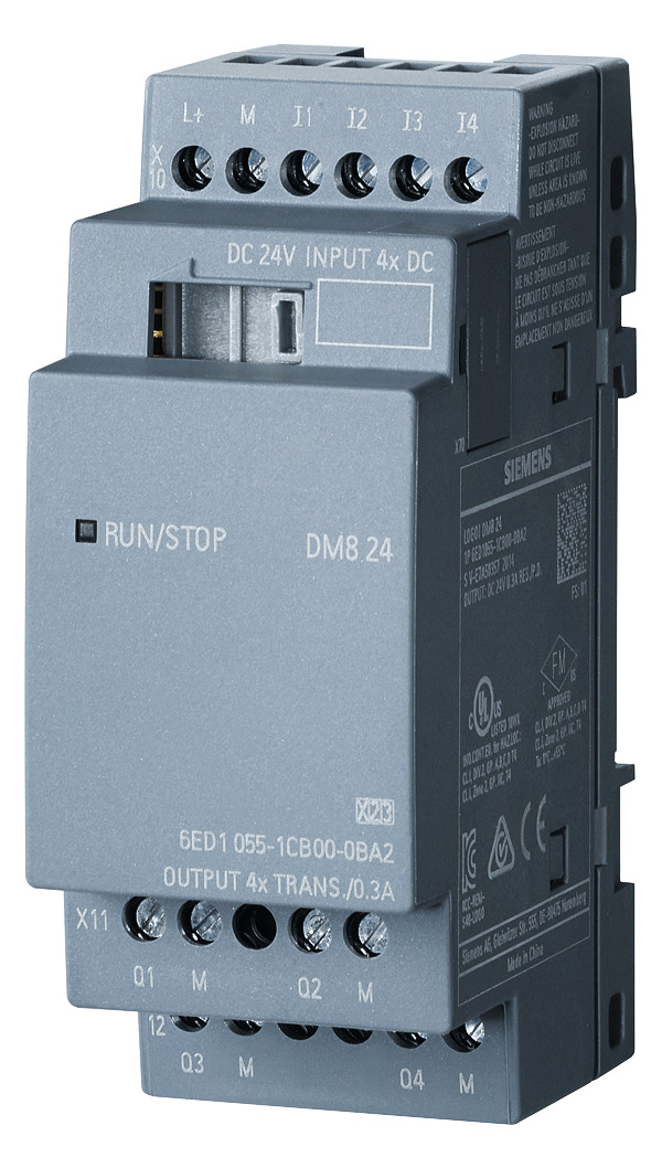 1St. Siemens 6ED1055-1CB00-0BA2 LOGO! DM8 24 für LOGO! 8