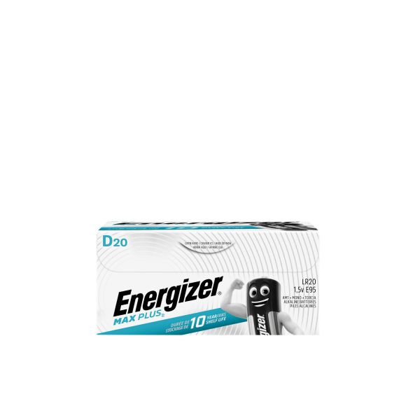 1St. Energizer LR20 (20 Stk.) Max Plus Mono (D) 20 Stück,Inhalt:20Stück