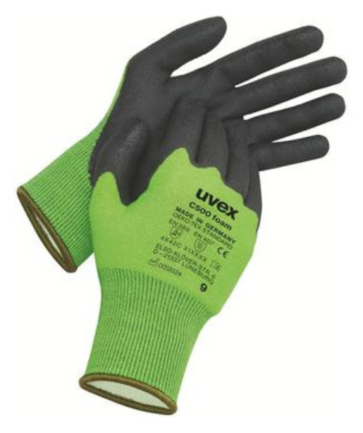 1St. Uvex 60494 6049410 C500 foam Gr.10 Schnittschutz