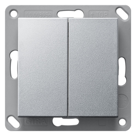 1St. Gira BT Wandsender 2f System 55 F 246226 Alu BT wall transm.2-g System 55