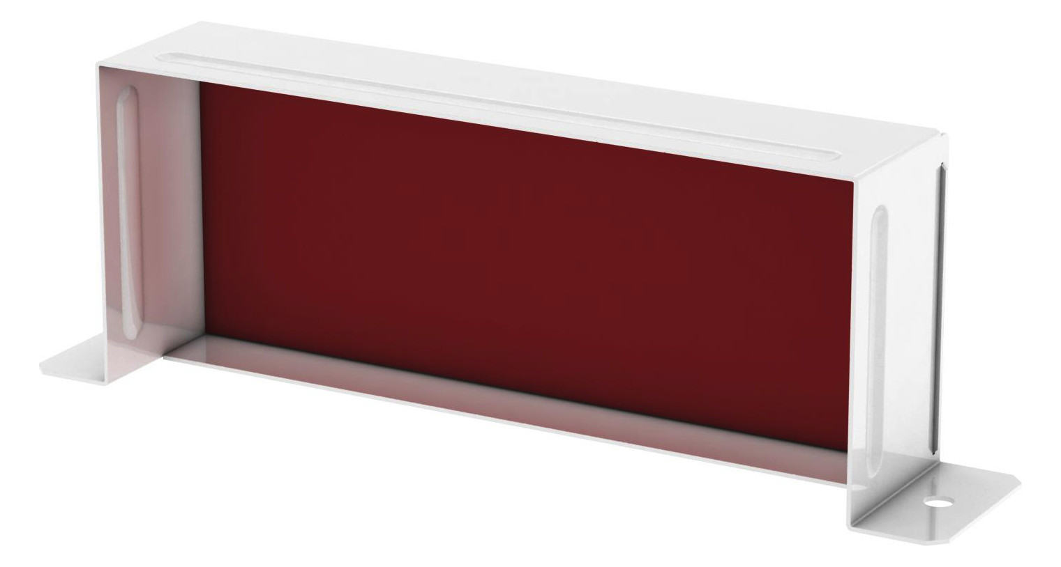 1St. OBO Bettermann BSKM-VK 0407 RW Endstück 40x70, St, L, reinweiß, RAL 901