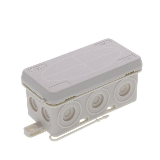 10St. Wiska Abzweigkasten KA 006 LG 86x44x41mm IP 55 Unverlierbarer Deckel