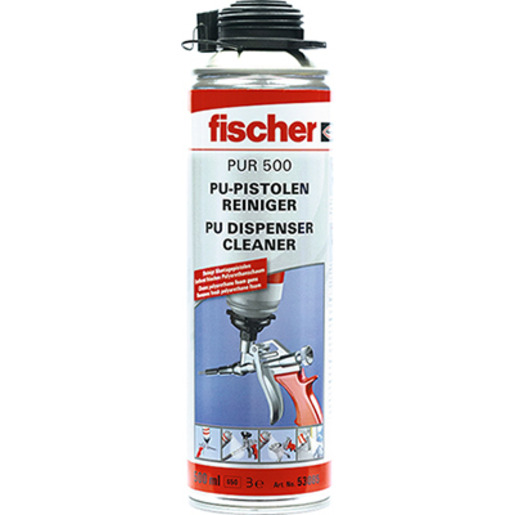 0,5L Fischer 053085 PU- und Pistolenreiniger PUR 500 (DE/EN)
