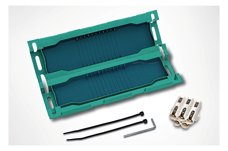 1St. Hellermann Tyton 435-00654 Relifix V56 GN Gel-Kabelgarnitur 3x1,5 - 5x6 - W9906.0000.0.G25 - Lieferumfang: - Gelscha