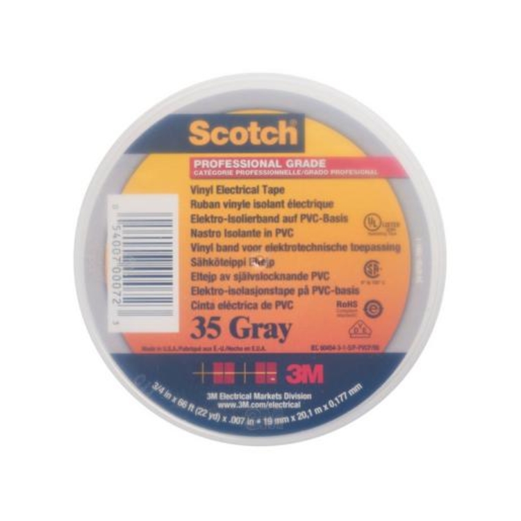 1St. 3M Scotch 35-19x20gr 35 Vinyl Elektro-Isolierband