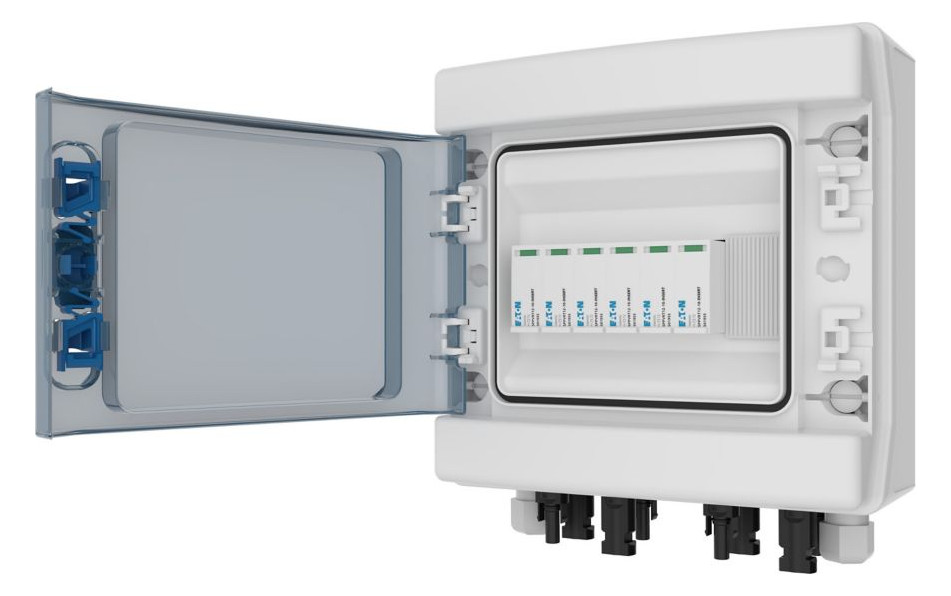 1St. Eaton IKA-SOL20-X22-T12-1/8-MC4-B PV Stringbox