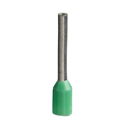 100St. Schneider Electric DZ5CE062 Aderendhülse DZ5 gem. NF, 6mm2/AWG10, grün, 100 Stück