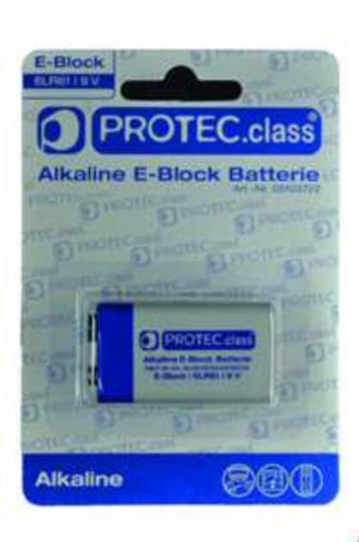 1St. Protec.class PBAT 9V Block 1er Blister