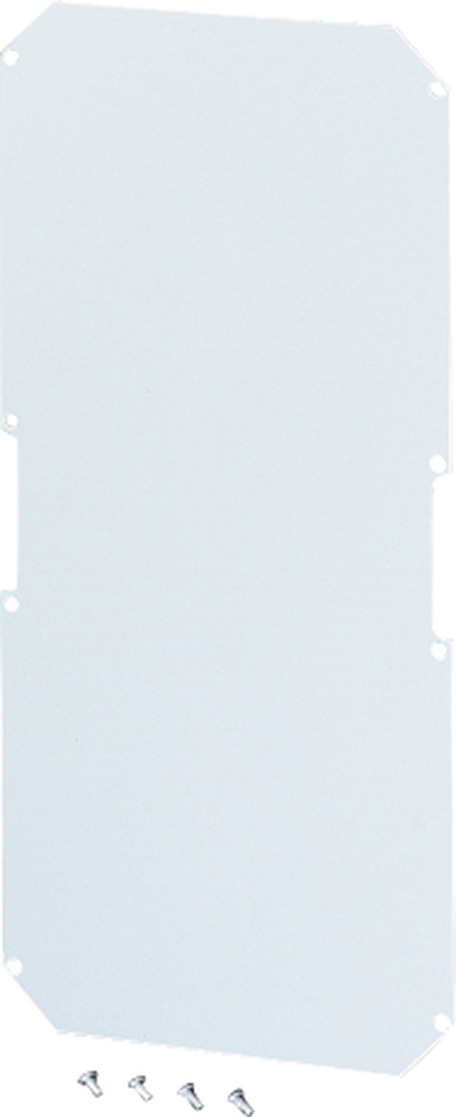 1St. Hensel Mi MP 4 Montageplatte aus Isolierstoff 4 mm stark, für Mi-Leergehäuse Mi 04.. 2000019 MiMP4