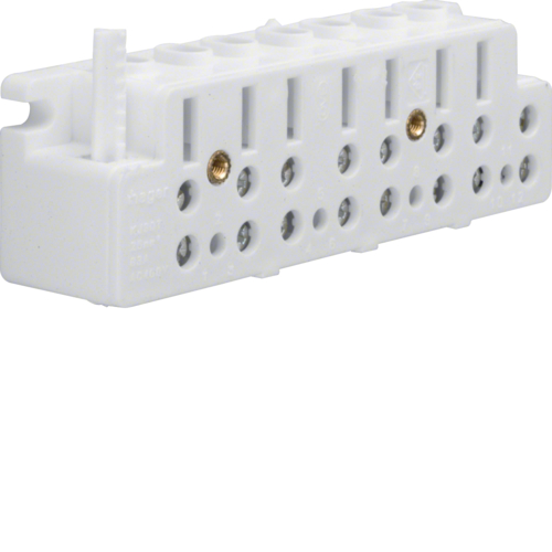 1St. Hager KJ30T Zählersteckklemme universZ Drehstrom 63 A sperrbar ohne TRE-Anschlussklemmen