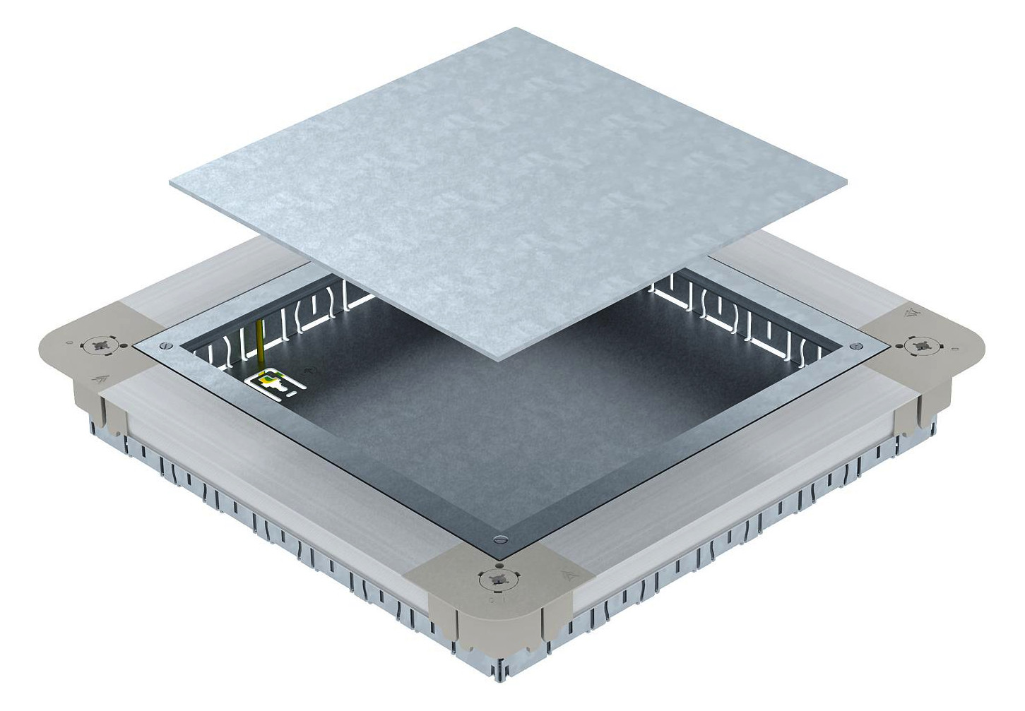 1St. OBO Bettermann UGD55 250-3 9R Unterflur-Gerätedose für GES9/55UV