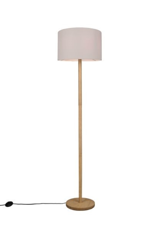 1St. Trio 401200101 Stehleuchte holz ws. 1xE27