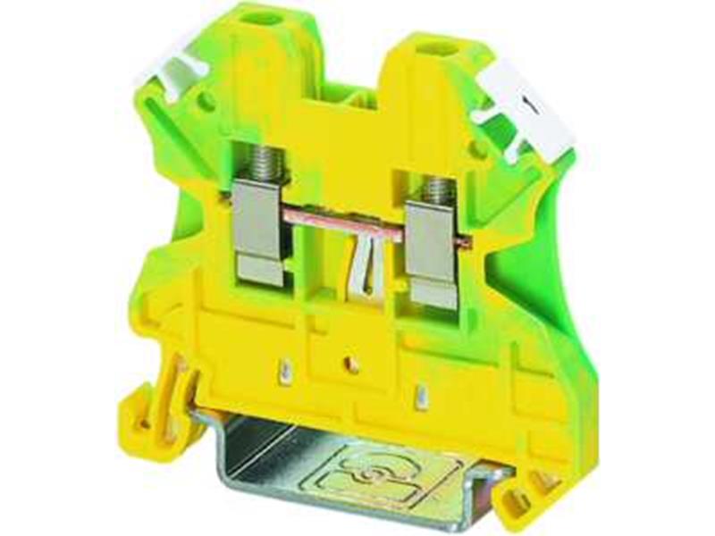 1St. Phoenix UT 2,5-PE Schutzleiter-Reihenklemme Schraubanschluss Anzahl der Anschlüsse: 2 0,14 mm² - 4 mm² AWG:
