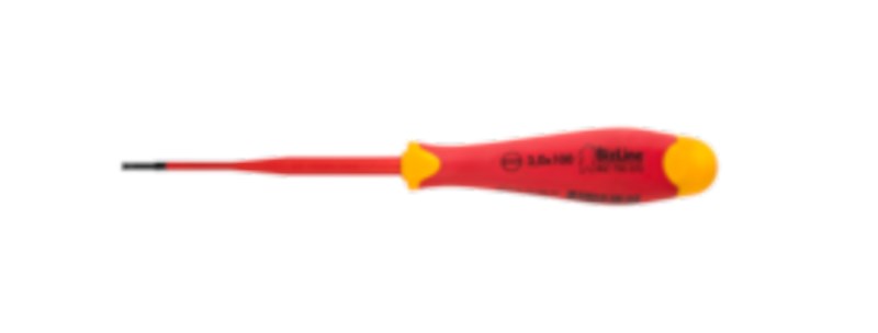 1St. Bizline BIZ 790070 Schlitz Schraubenzieher I-SLIM 3 x 100 mm 1000 V isoliert 1St. Bizline BIZ 790070 Schlitz Schraubenzieher I-SLIM 3 x 100 mm 1000 V isoliert...