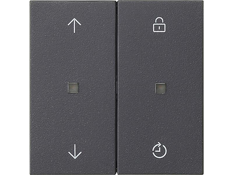 1St. Gira 536328 S3000 Bedienaufsatz Memory System 55 Anthrazit