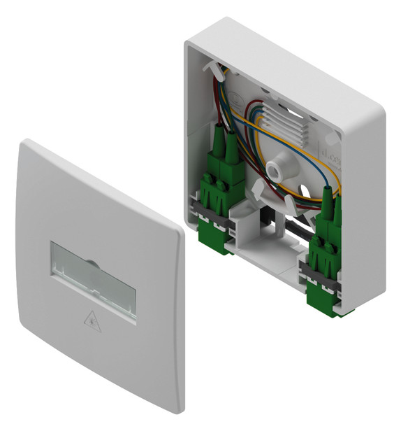 1St. Protec.net PGFTASBOX2 Gf-TA 2xLCD,1xLC, 4xLC spleissfertig Box