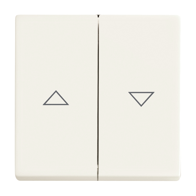 1St. Busch-Jaeger 1785 JA-884 Wippe, mit Aufdruck carat studioweiß matt