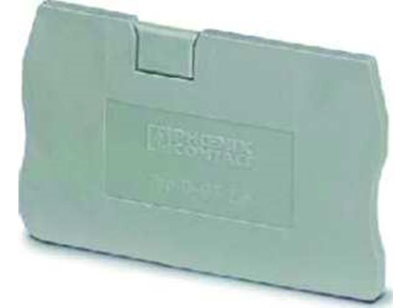 50St. Phoenix D-ST 2,5 Abschlussdeckel L=48,6 mm B=2,2 mm H=29,1 mm grau 3030417