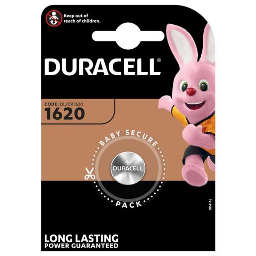 1St. Duracell Knopfzelle Lithium D1620 030367 3V CR1620 75mAh 1er Blister