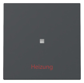 1St. Gira 367828 Wippe Kontrollfenster + Heizung Ein/Aus System 55 anthrazit