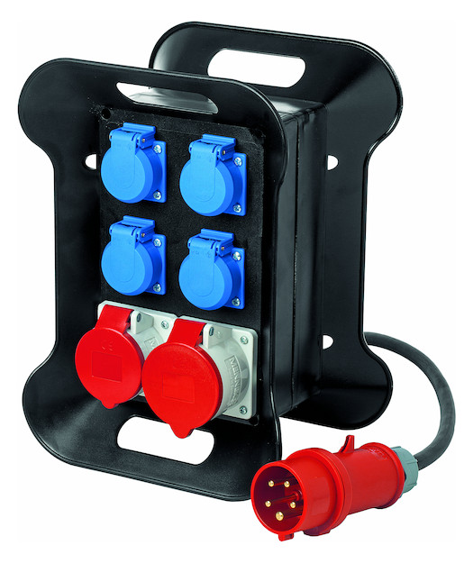 1St. Protec.class PSVCEE20 CEE Stromverteiler tragb. 20kW