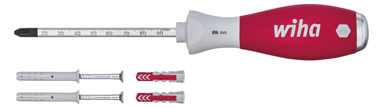 1St. Wiha SB534S5 SB 534 S 5 Duebellochschlaeger 4 Duebel