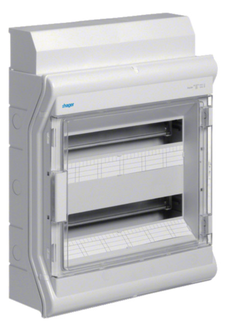 1St. Hager VE218DN Kleinvert., vector, APV, IP65, 36PLE