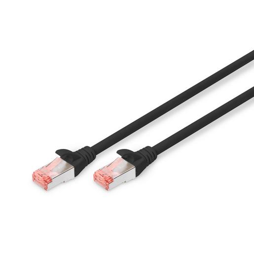 1St. ASSMANN DK-1644-030/BL CAT 6 S-FTP Patchkabel, Cu, LSZH AWG 27/7, Länge 3 m, Farbe Schwarz