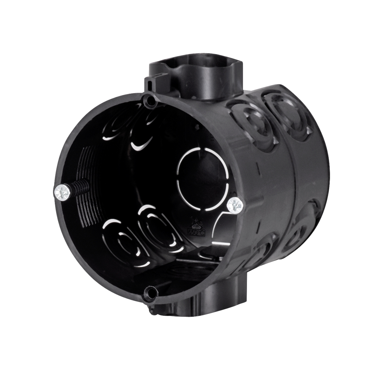 25St. F-Tronic E107M25S UP Geräte-Verbindungsdose, E107M25S, t=65mm, inkl. Geräteschrauben 7310132