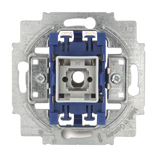 1St. Busch-Jaeger 2400/6 US Wippschalter-Einsatz, Aus- und Wechselschaltung