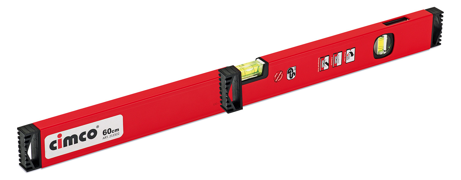 1St. Cimco 211522 Alu-Wasserwaagen 600mm