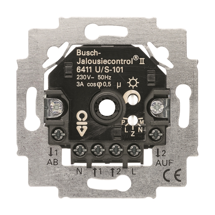 1St. Busch-Jaeger 6411 U/S-101 Busch-Jalousiecontrol II-Einsatz 1St. Busch-Jaeger 6411 U/S-101 Busch-Jalousiecontrol II-Einsatz...