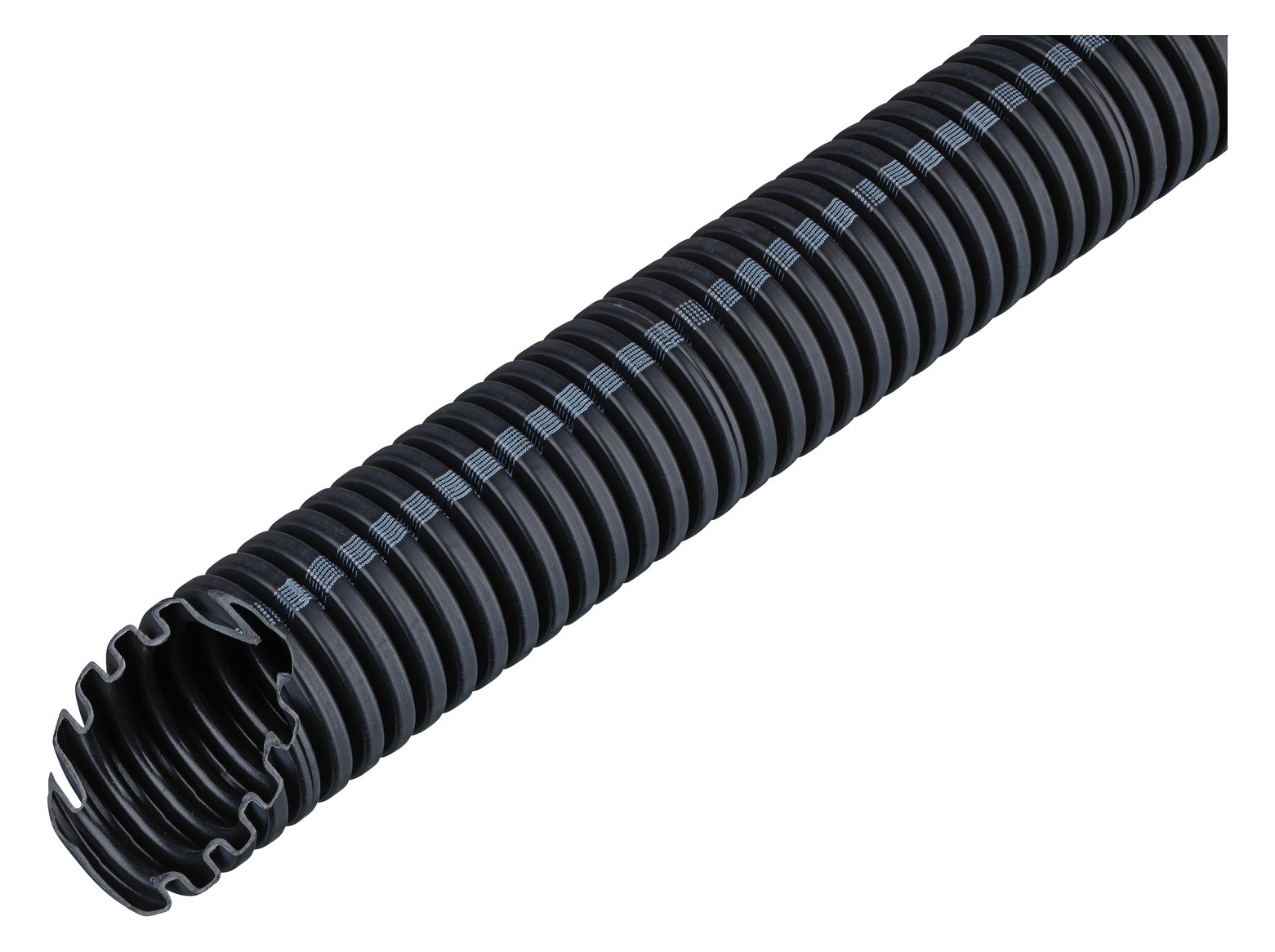 100m FRÄNKISCHE FFKu-EL-F-LS0H 16 Leichtes Kunststoff Wellrohr (1,29EUR/m)
