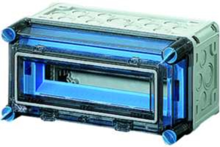 1St. Hensel Mi 1111 Mi-Automatengehäuse, 12 Teilungseinheiten, mit 1 Klappdeckel 2000600 Mi1111