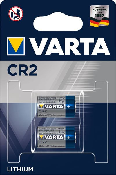 1St. HUECKMAN PROFESSIONAL CR2 2er Professional Lithium Varta CR2, 2er Blister