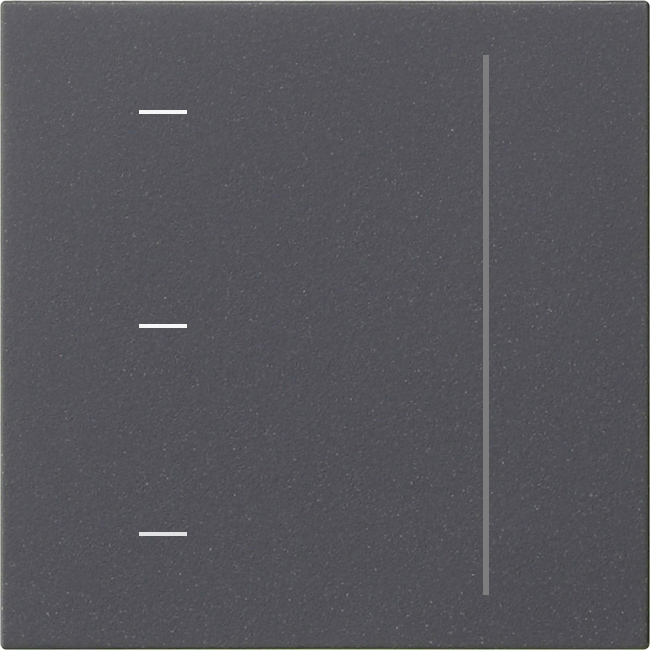 1St. Gira 536528 S3000 Touchaufsatz System 55 Anthrazit