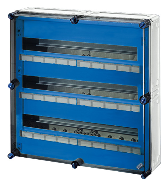 1St. Hensel Mi 1885 Mi-Automatengehäuse, 84 Teilungseinh., ohne PE- und N-Klemmen 20001039 Mi1885 Automatengehäuse