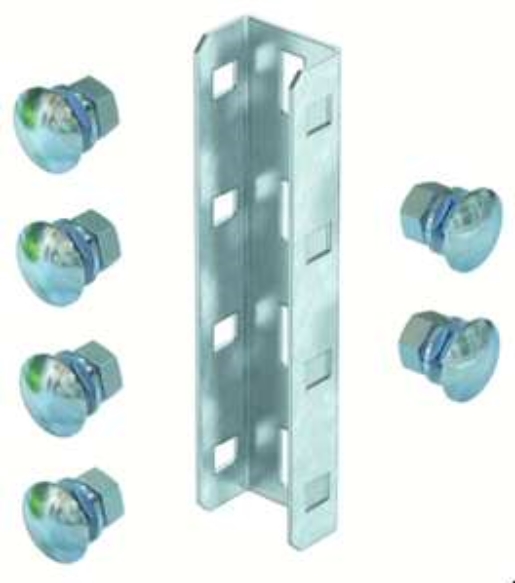 1St. OBO Bettermann VUS 3 6018513 VUS3 U-Stiel-Verbinder VUS3FT