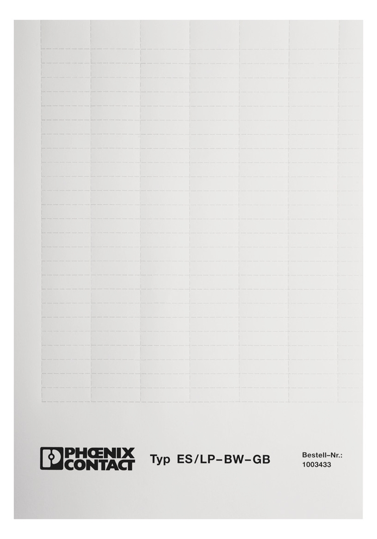 1St. Lapp 61742822 ETIKETTENTRÄGER KMK 2