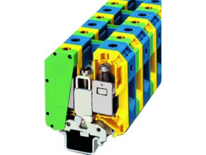 1St. Phoenix UKH 50-PE/N Installationsschutzleiterklemme PE/N-Block bestehend aus einer grün-gelben Schutzleiter