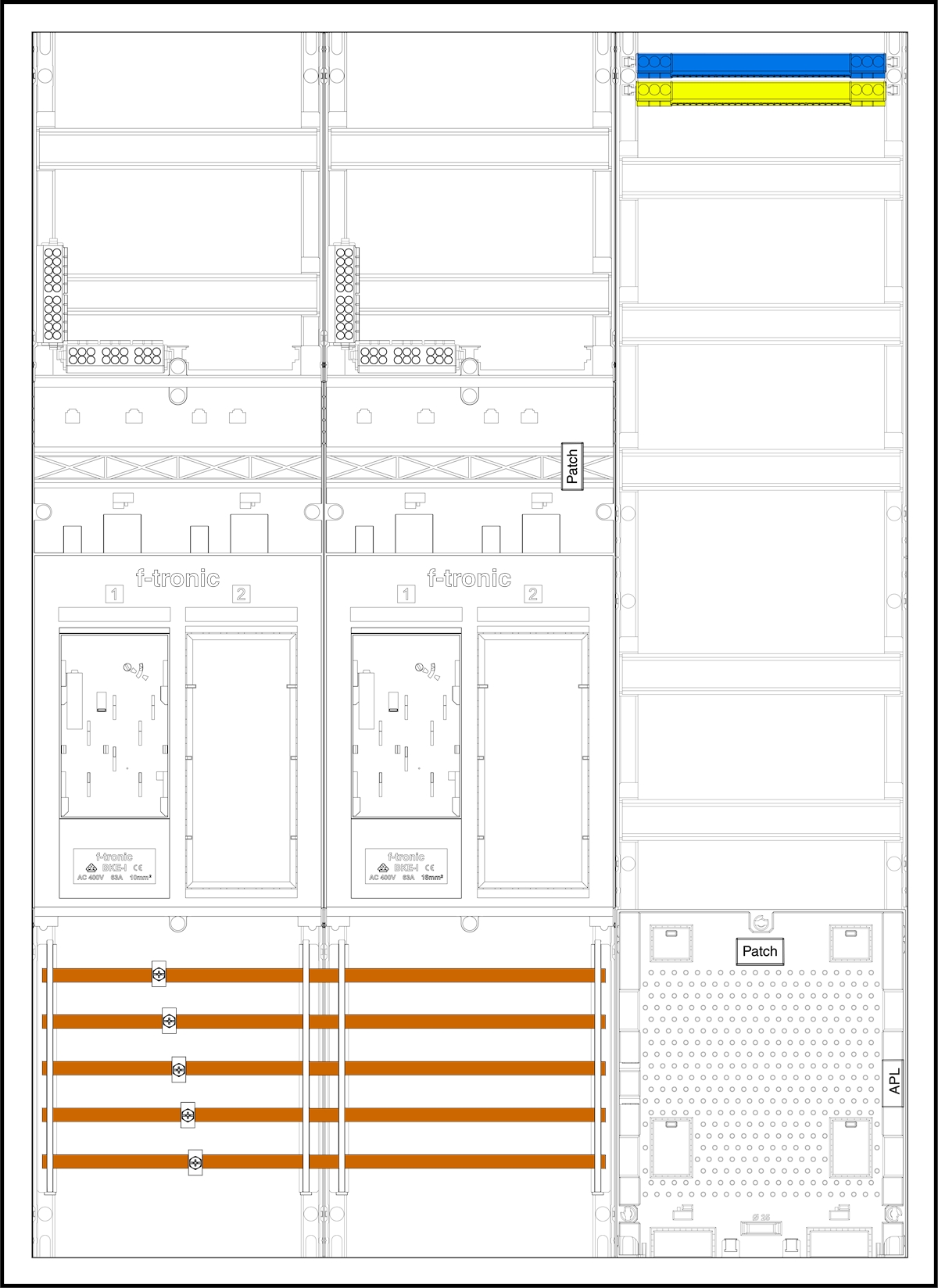 1St. F-Tronic EHZ732APZODS EHZ732APZODS, 2 ZP, 2 R, 1 VAPZ inkl. APL,2 PPV,1 PL150 7195501