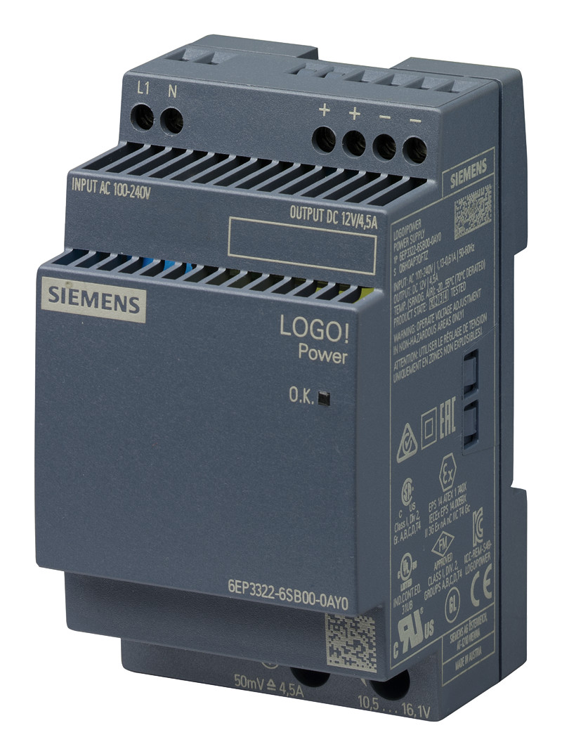 1St. Siemens 6EP3322-6SB00-0AY0 Stromversorgung LOGO!Power, 1-phasig DC