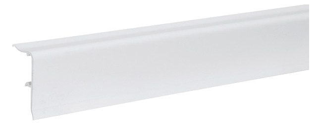 2m Hager SL2005709010 Sockelleistenkanal 20x50, 2 Weichlipp, rw