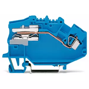1St. Wago 781-613 1-Leiter-N-Trennklemme 4 mm2 CAGE CLAMP